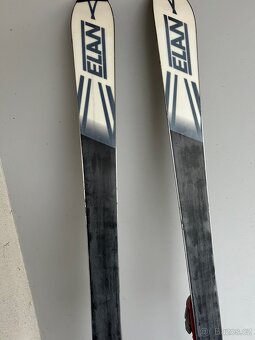 Sjezdové lyže Elan Spitfire, 190cm,v. Marker+hůlky - 3