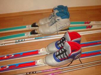 Komplet běžky + boty + hole - 3