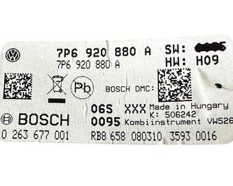 Budíky naftové 7P6920880A VW Touareg 7L facelift r.v. 2011 - 3