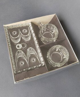 Okouzlující sada broušeného skla Original Walther Glas (1960 - 3