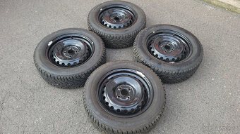 Téměř NOVÁ zimní kola 15" 4x100 Toyota Corolla E12 - 3