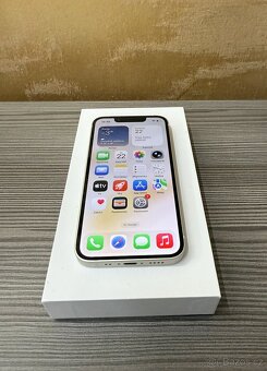 Apple iPhone 13 mini 128GB bílá, baterie 100% - 3