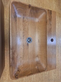 Dřevěné umyvadlo - 3