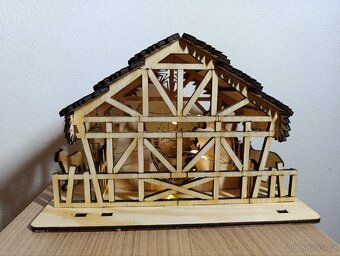 Dřevěný betlém - 3