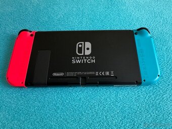 Nintendo Switch Red&Blue, 256GB paměťová karta, obal, sklo - 3