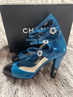Luxusní lodičky Chanel vel 38,5 - 3