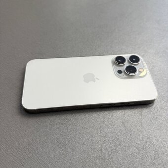 iPhone 13 Pro 128GB silver, pěkný stav, 12 měsíců záruka - 3