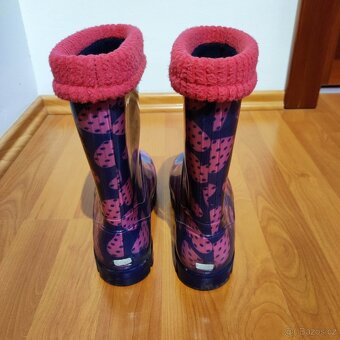 Dívčí holínky, gumáky Demar 34/35 - 3