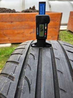 4ks letní pneu Dunlop SP Sport s disky - 3