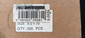Hřebíky stavební 2,8 mm x 70 mm - bal. 5 kg + vruty - 3