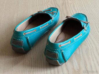 Nové Dámské kožené mokasíny CLARKS vel. 37 - 3