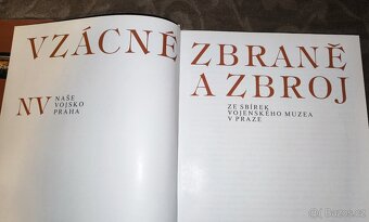 Kniha Vzácné zbraně a zbroj - Naše vojsko. - 3