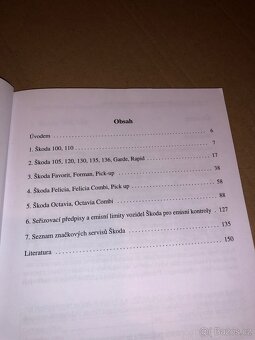 Škoda technické a seřizovací hodnoty 100 110 105 130 favorit - 3