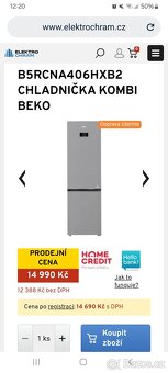 Chladnička kombi beko - 3
