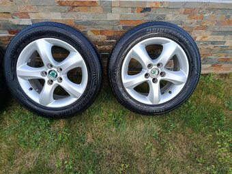 Škoda Fabia originální ALU kola R15 - 3