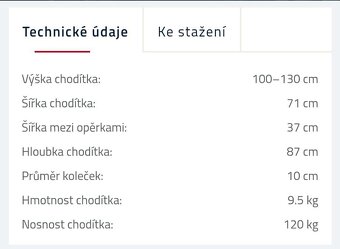 Chodítko - 3