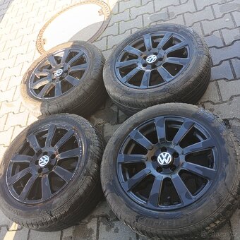 ALU kola 5x100 pneu letní 205/55R16 - 3