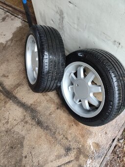 ALU kola atiwe 4×,100 195/55/15 letní - 3