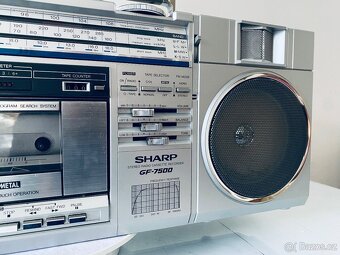 Radiomagnetofon Sharp GF 7500, rok - 3