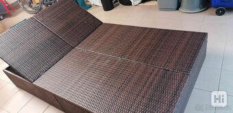 Ratanová pohovka, lavice - 3