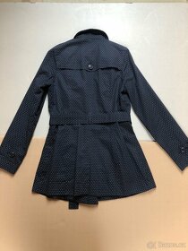 Dámský puntíkovaný černobílý kabátek - 3