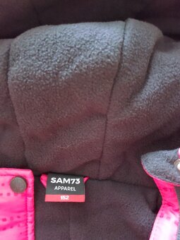 Dívčí zimní bunda vel. 152 - 3