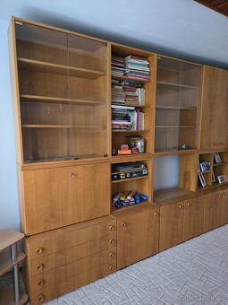 retro obývací stěna - 3