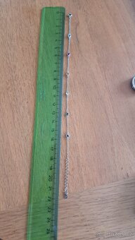 Stříbrný řetízek + náramek - 3