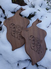 prkénko "Žalud" z amerického ořechu - 3