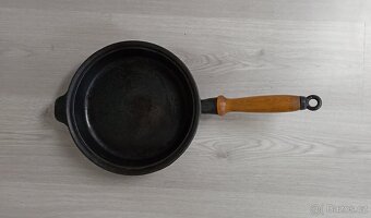 Litinová pánev - 2 kusy - 3