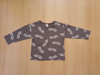 Dětská trička dl. rukáv vel. 92 (4ks) - 3