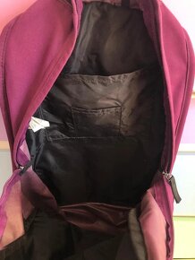Batoh Nike fialový s květinami taška do školy - 3