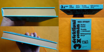 3x Rex Stout (+Robert Goldsborough) - Nero Wolfe / 5 knih - 3