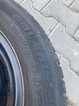 Plechové disky 2x 5Jx14 (165/70 R14) - 3
