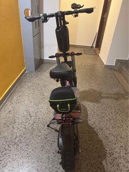 Terénní elektrický skútr se sedátkem 6000W 60V 38AH 85KM - 3