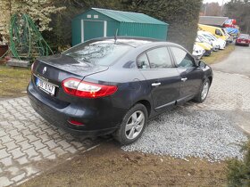 renault fluence 1,5dci 78kw,r.v 9/2010 černa metalíza. - 3