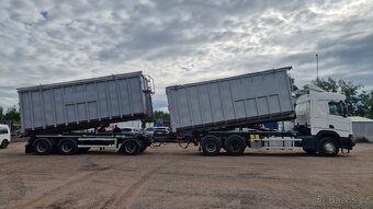 Scania R450 6x4 XT + Vlek Hüfferman / Nosič kontejnerů - 3