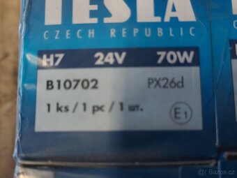 žárovky H7/24V/70W - 3