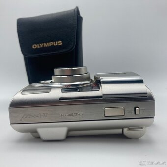 OLYMPUS Mju V + originál pouzdro, baterie, poutko - 3