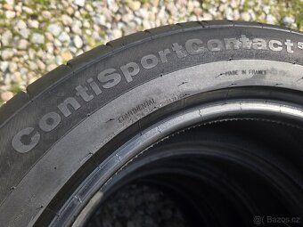 Téměř nové letní Continental ContiSportContact 235/50/19 - 3