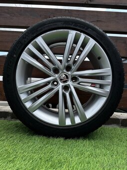 Alu kola 5x112 r18 s letním pneu (Sirius) - 3