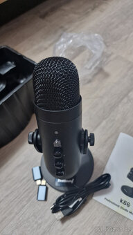 USB mikrofon Kondenzátorový K66 - 3