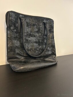 Black shoulder big bag - 3