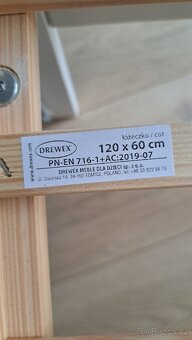 Dětská postýlka, matrace, chránič - 3