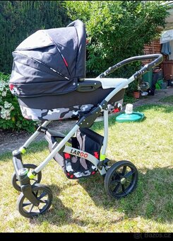 kočárek Babylux Largo Black dvojkombinace - 3