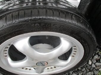 ALU kola PEUGEOT 6X16 ET22 s pneu 195/45/16 - 3