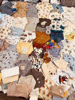 Balík oblečení na miminko 0-6 m neutrál Rezervace - 3