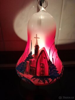 Skleněný svícen - 3