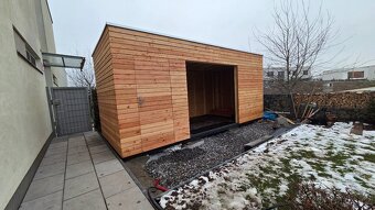 Sauna,kancelář, obytný/zahradní domek, tinny house, - 3