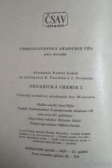Organická chemie I., II. (Rudolf Lukeš a kol.) - 3